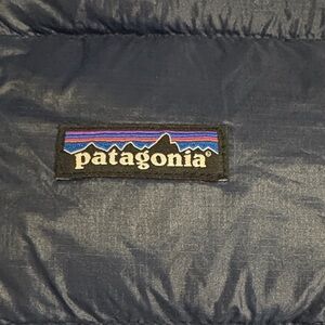 Patagonia Kids Dark Blue Puffer Jacket